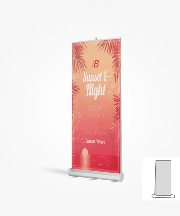 Roll up bifacciali da interno