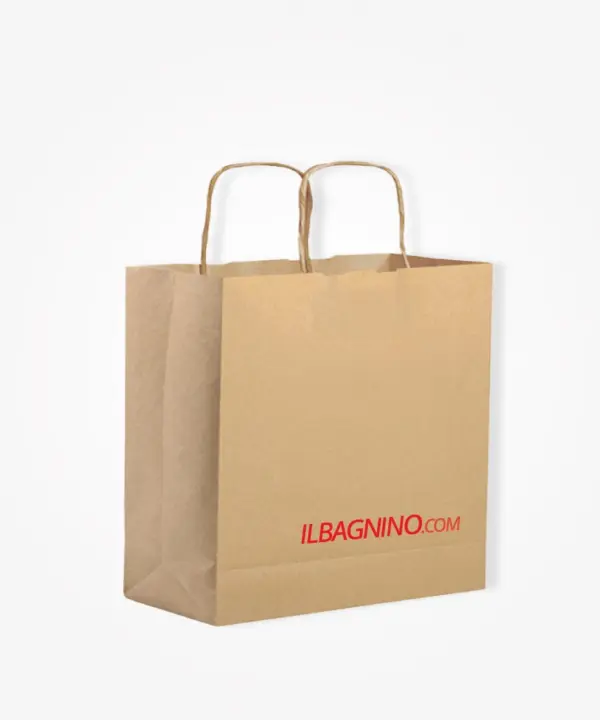 Shopper carta avana 80gr. 18x21x8