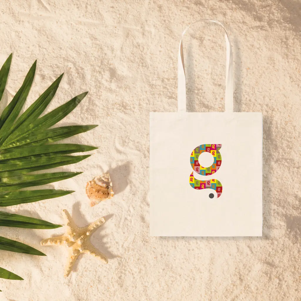 Shopper cotone 37x41 105gr. - immagine 2