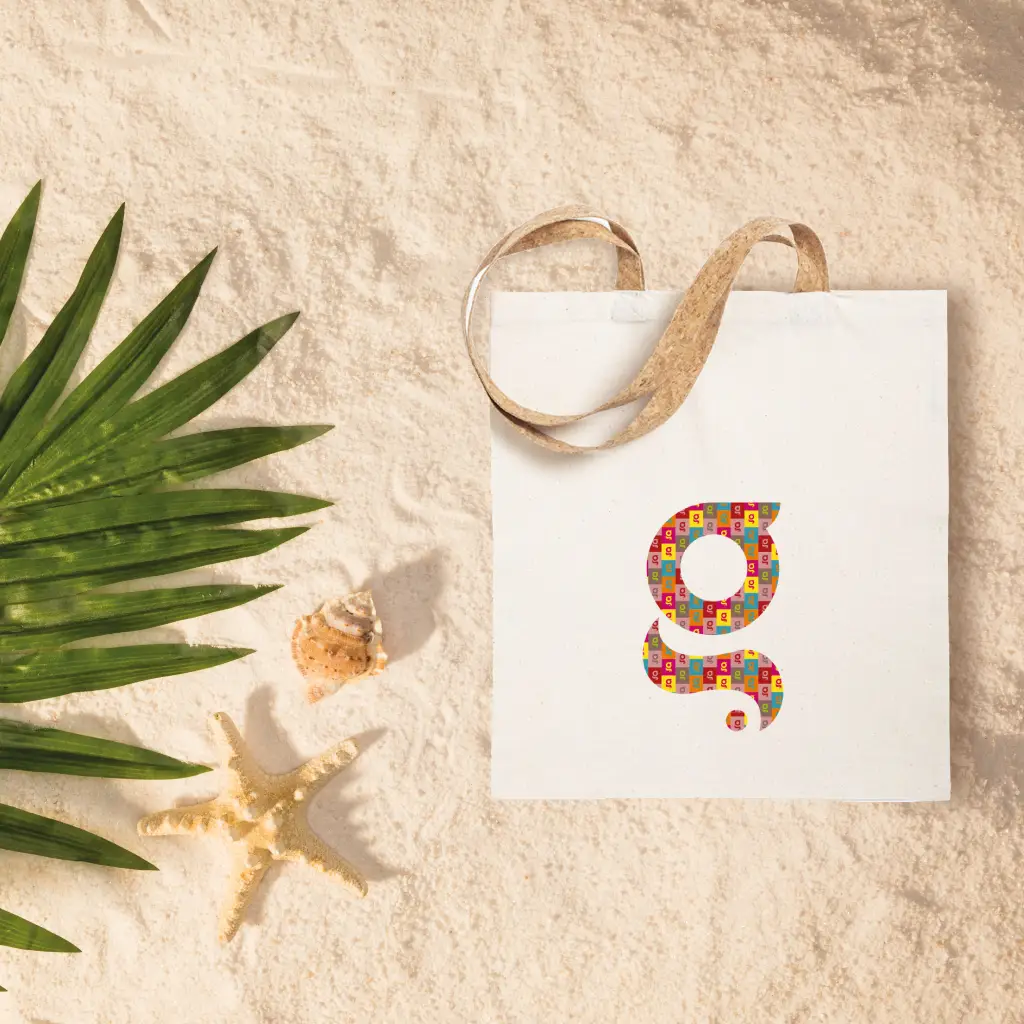 Shopper natural e sughero 37x41 180gr. - immagine 2