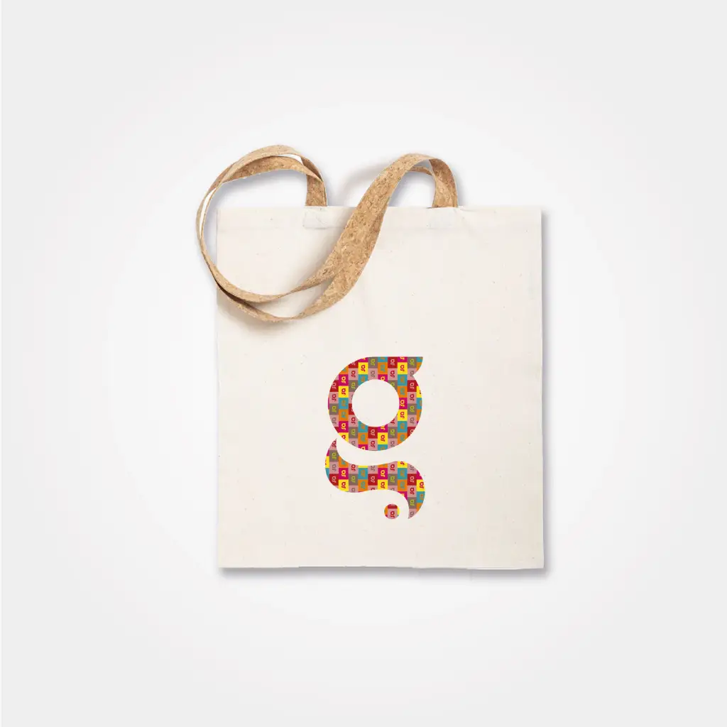 Shopper natural e sughero 37x41 180gr.