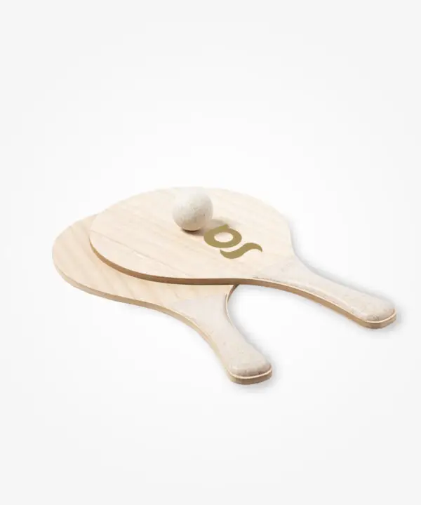 Racchette Spiaggia Fibra di grano (kit 2 pz)