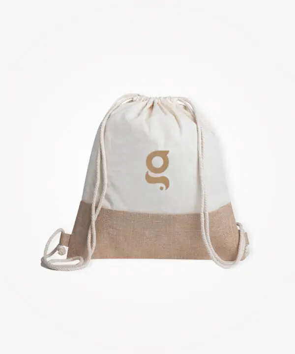 Sacca cotone e juta 38x42