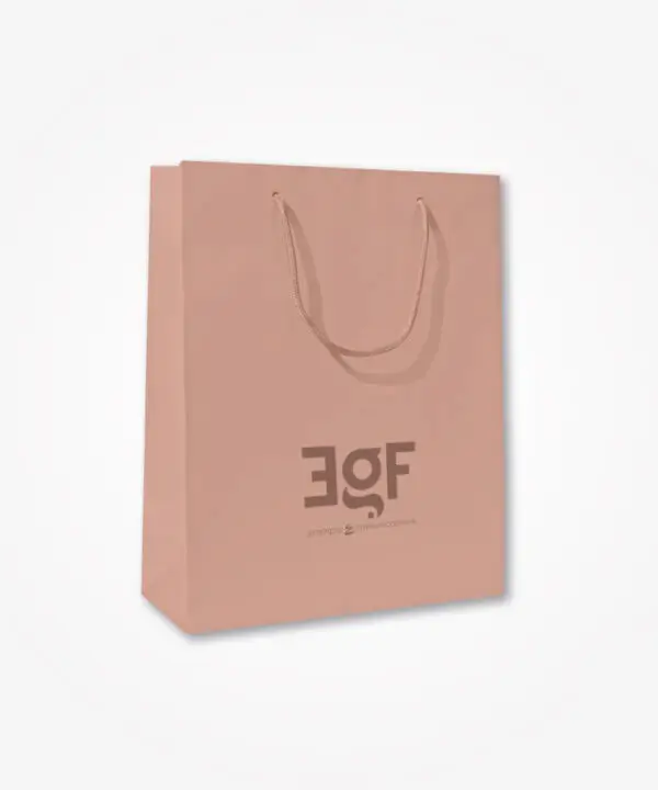 Shopper lux platino personalizzate